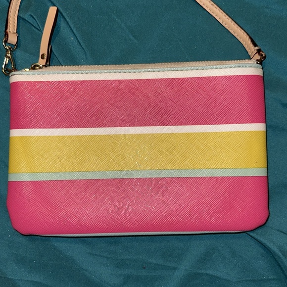 Cute and fun colors Kate Spade wristlet - Picture 3 of 6